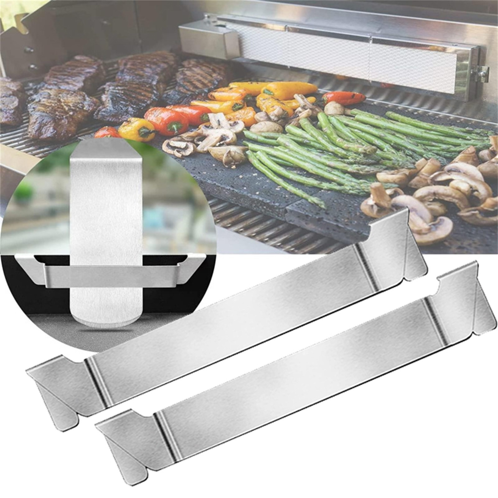 Camping Cooking Flat Top - ที่ใส่ไม้พายบาร์บีคิวที่วางบาร์บีคิวอุปกรณ์เสริมสำหรับตะแกรงเหล็กสำหรับเชฟแบล็กสโตนแคมป์ปิ้งแบน