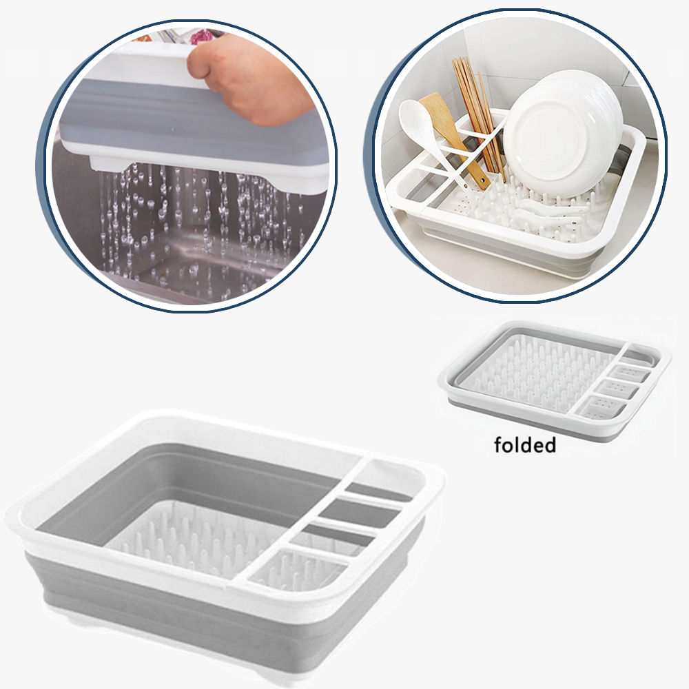 ชั้นวางจานแบบพับได้ ที่คว่ำจาน - Camping Cooking Organizer บทวิจารณ์และราคา