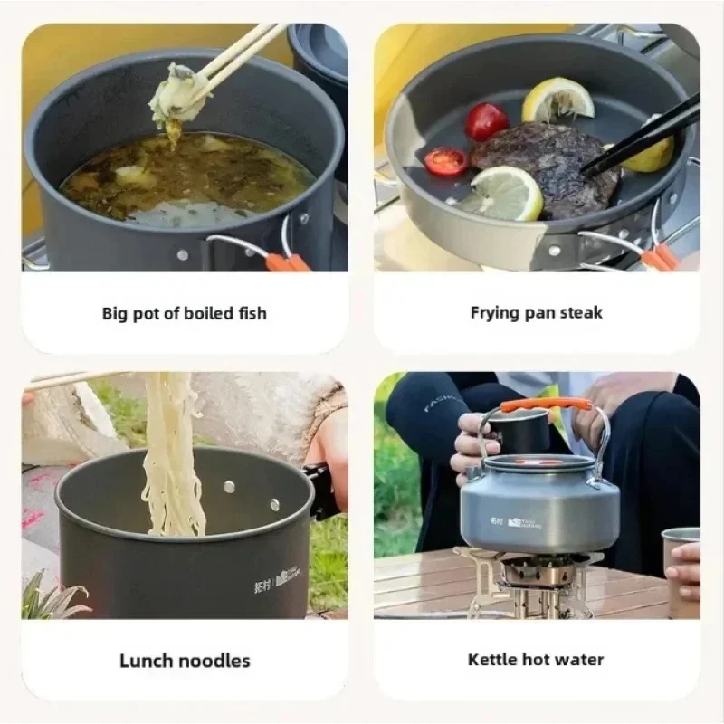 ชุดเครื่องครัวสำหรับตั้งแคมป์  - Camping Cooking Organizer บทวิจารณ์และราคา