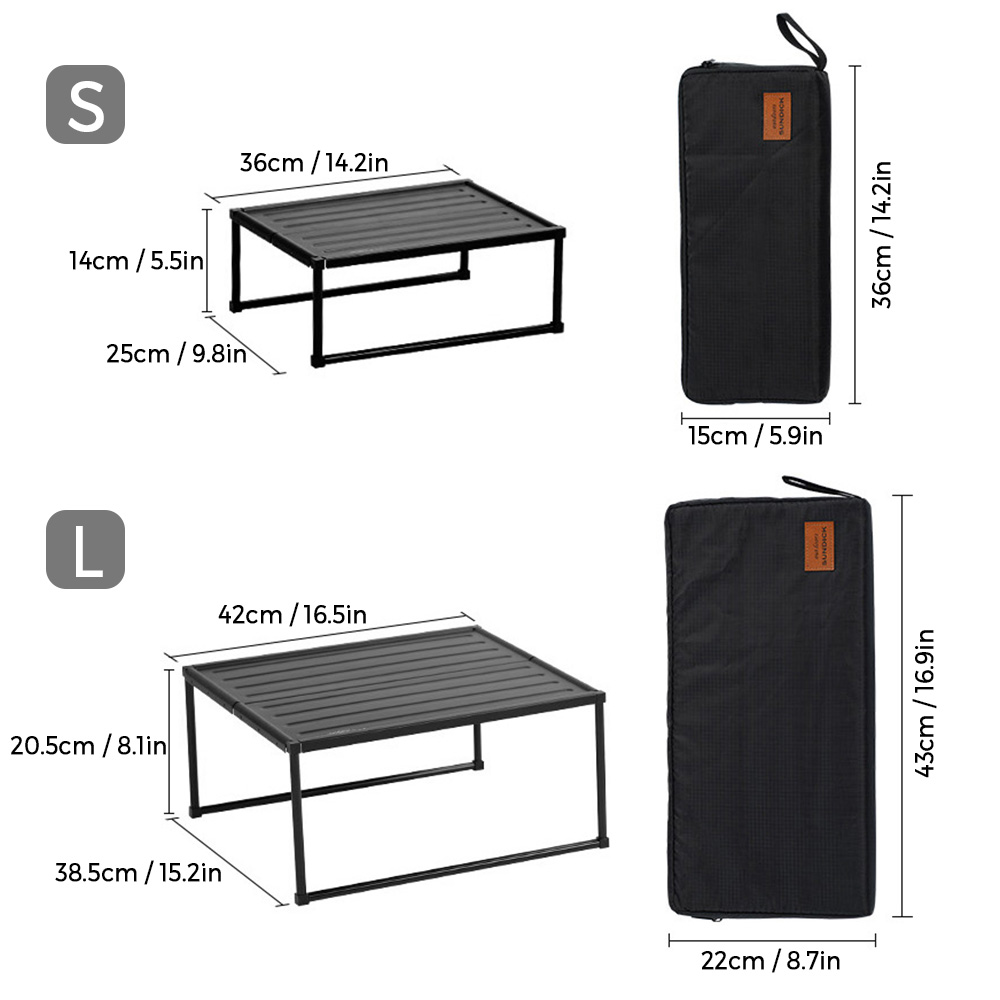 Sundick โต๊ะพับได้แบบเรียบง่าย - Camping Cooking Table บทวิจารณ์และราคา